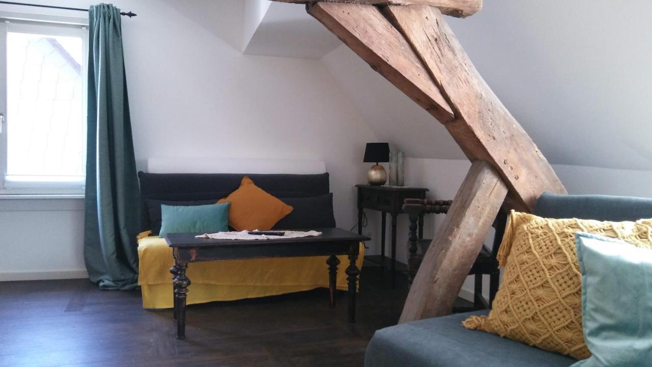 Manoir -1654- Historisch Schlafen In Monschaus Altstadt Kültér fotó