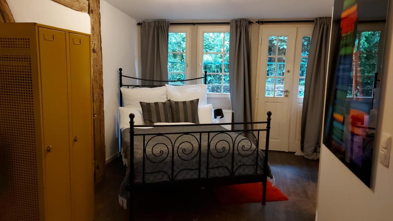 Manoir -1654- Historisch Schlafen In Monschaus Altstadt Kültér fotó